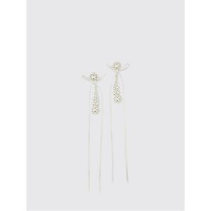 Simone Rocha Women Simone Rocha Faux Pearl And Resin Bow Drop Earrings